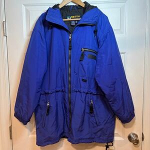 VTG 90s EBTEK Eddie Bauer Women L Lite Thinsulate Winter Coat Layer Outdoors